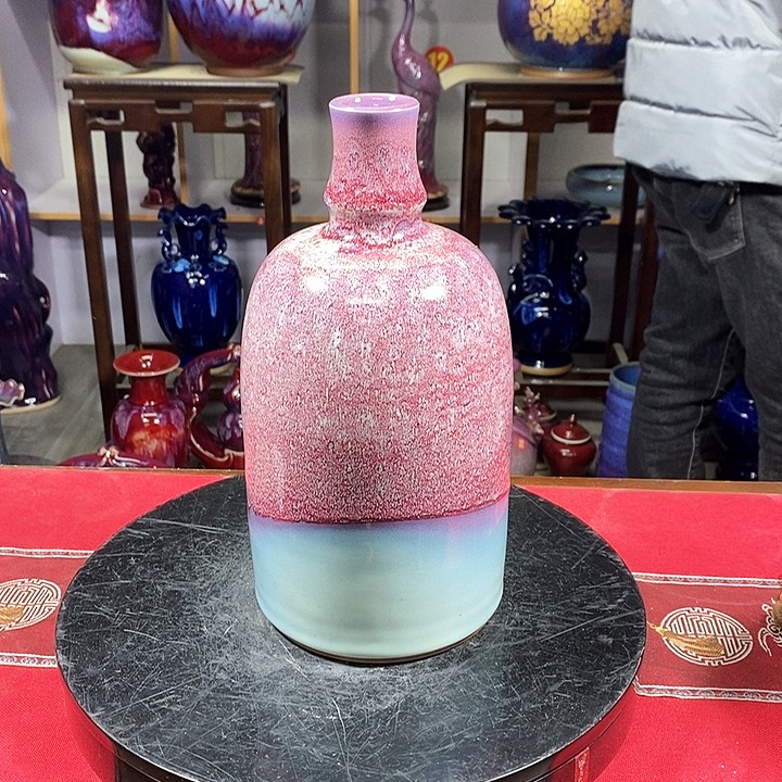 瓶中国神垕精品钧瓷