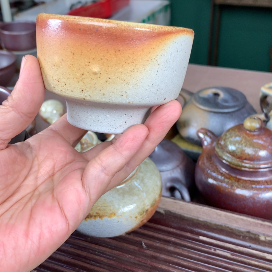 紫砂茶壶纯自然柴烧