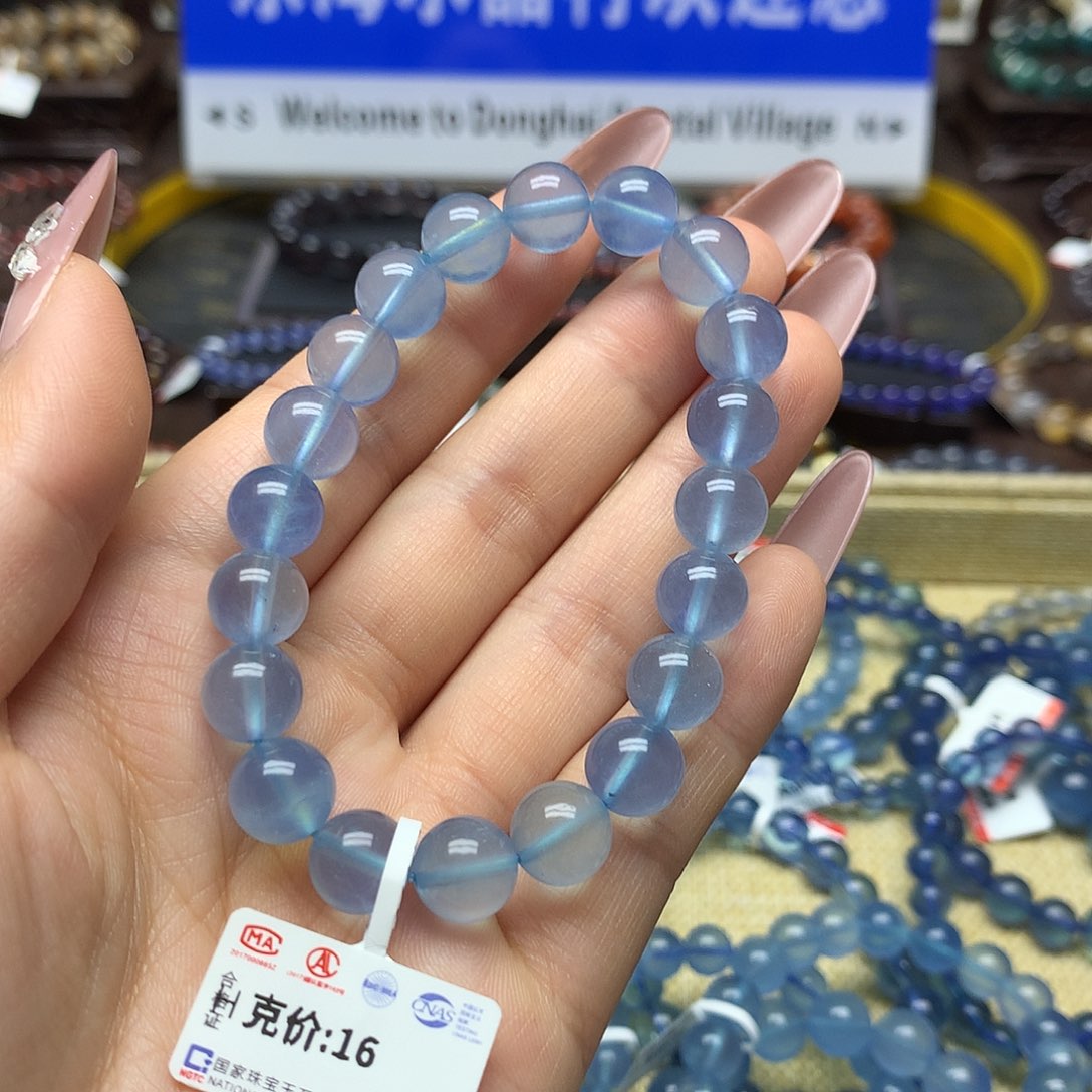 水晶手链未镶嵌直****海手链