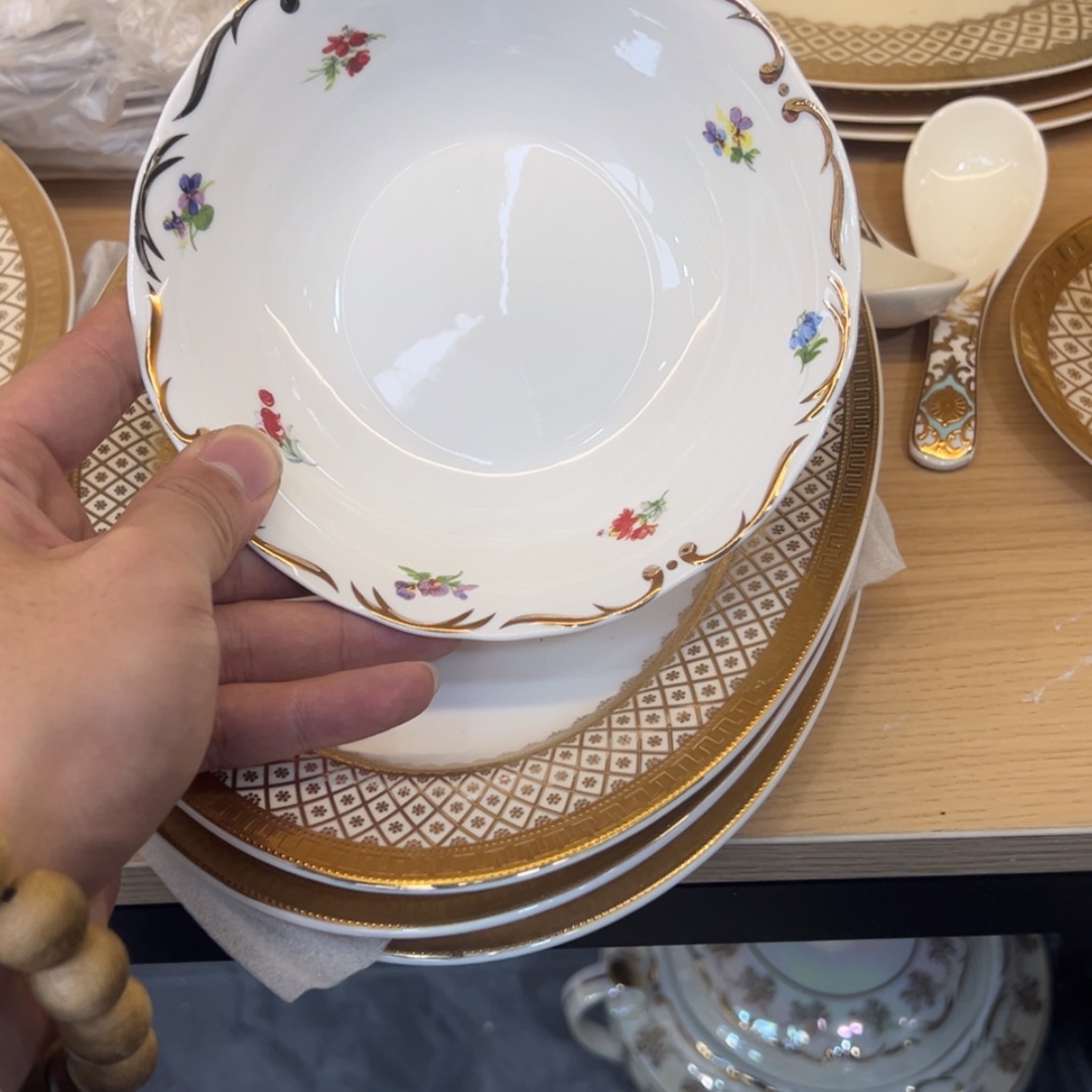 【闪购商品】瓷片6寸水果碗两个一单福利价