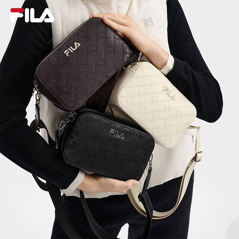Fila/斐乐25新款女士简约潮流百搭休闲气质挎包F13W543164F