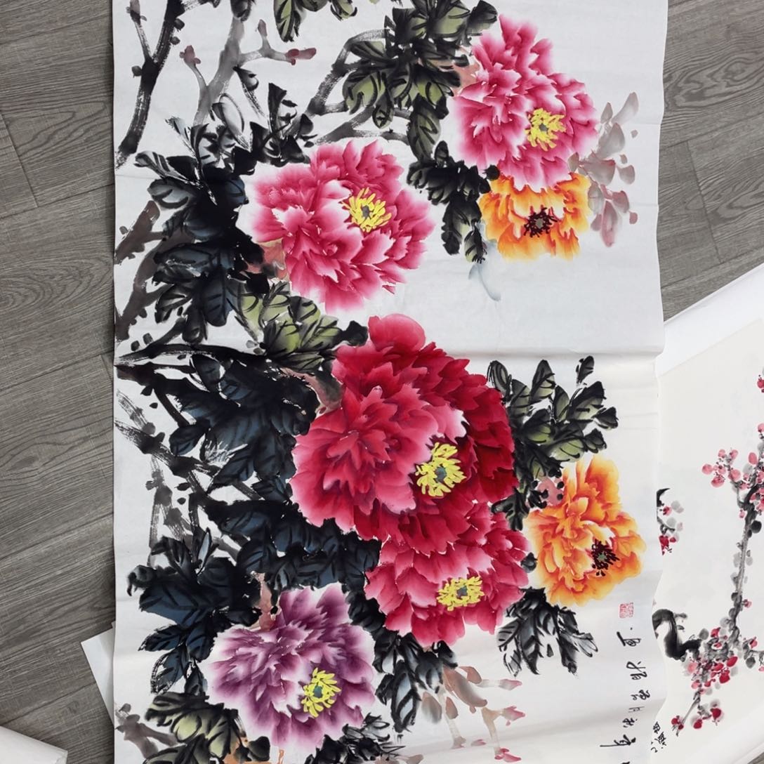 国画曾娟老师作品欣赏