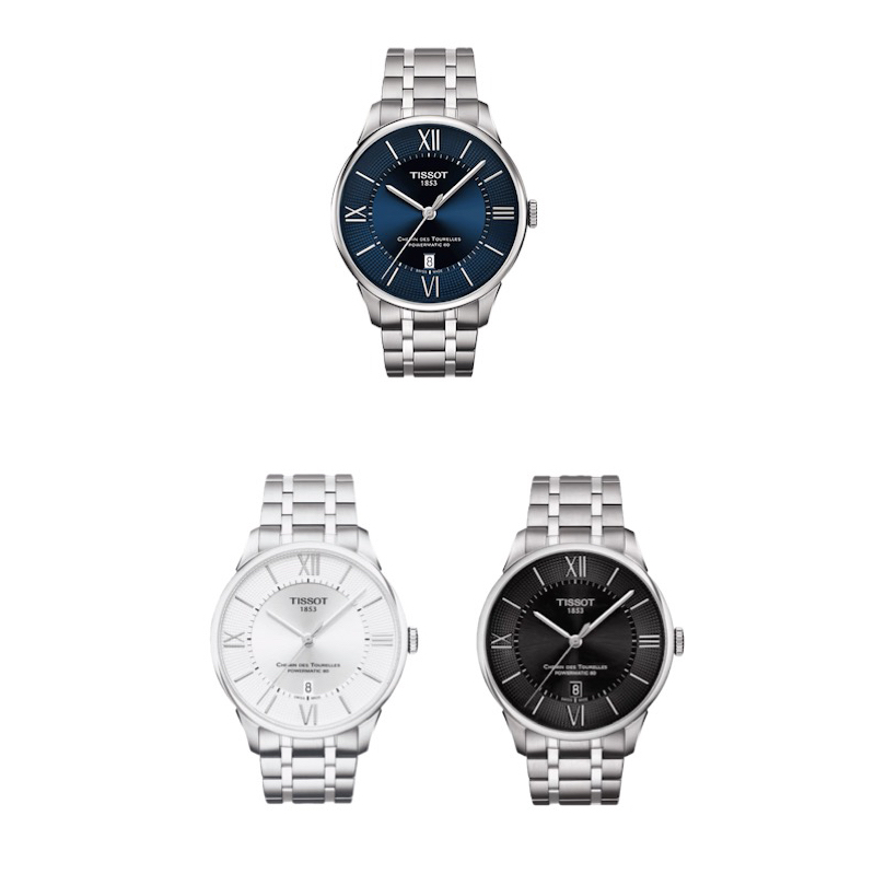 99新   天梭杜鲁尔099407/表径42mm/全套/80机芯男款