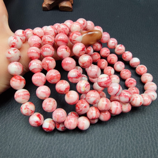 天然辰砂【朱砂手串220】8-9