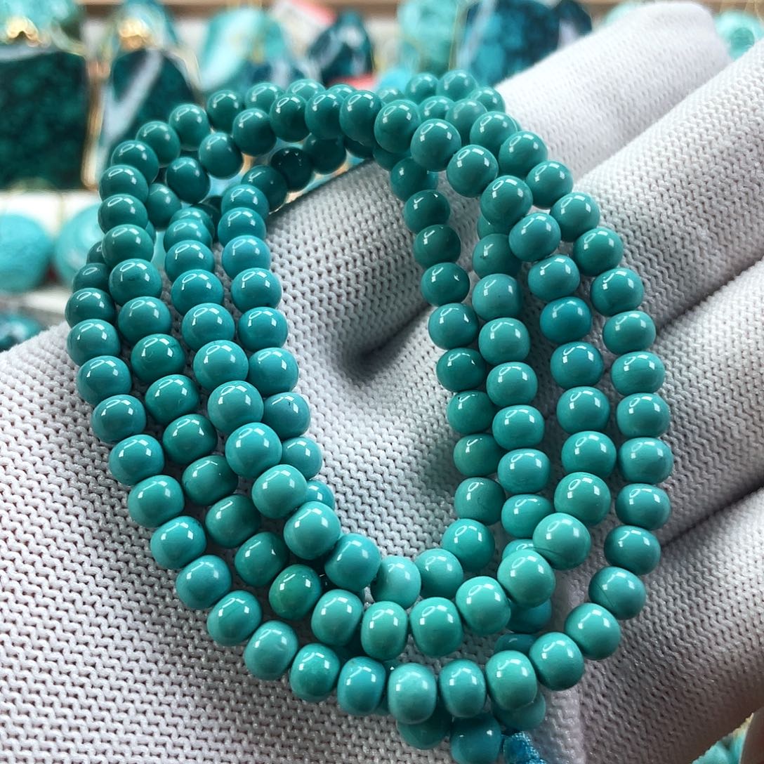 绿松石未镶嵌车挂