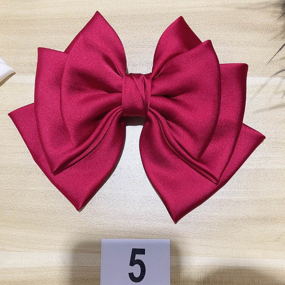 布艺铁合金蝴蝶结发夹