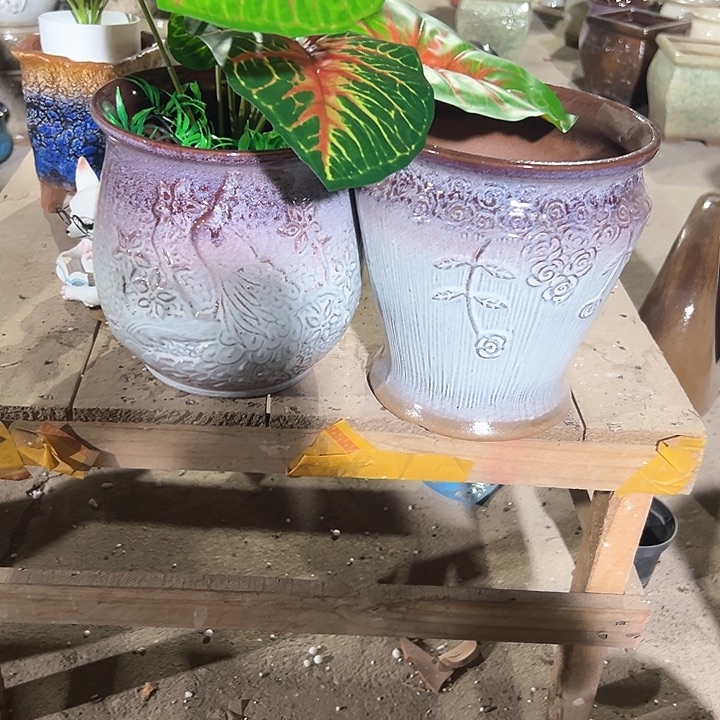 紫砂花藤花盆花盆