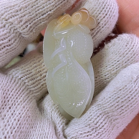 和田玉（白玉）挂件未镶嵌