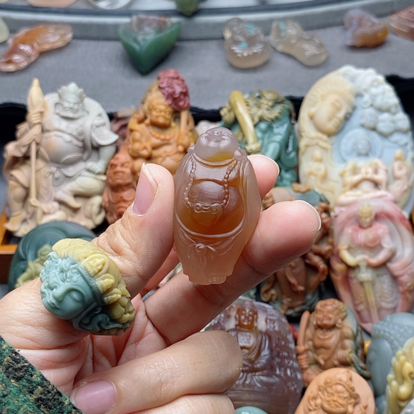 【闪购商品】未镶嵌吊坠定制玛瑙