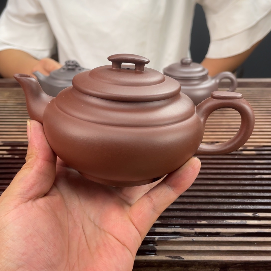 启***航茶壶紫砂上新桥漏