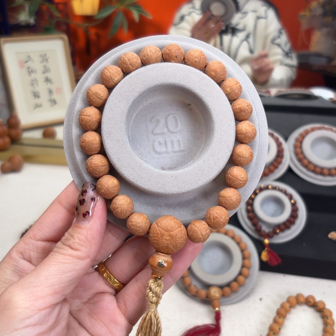 凤眼菩提吊坠11毫米铁籽单圈货头