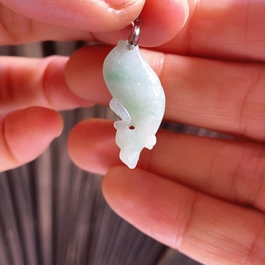 翡翠未镶嵌颈饰Wtt try ippp