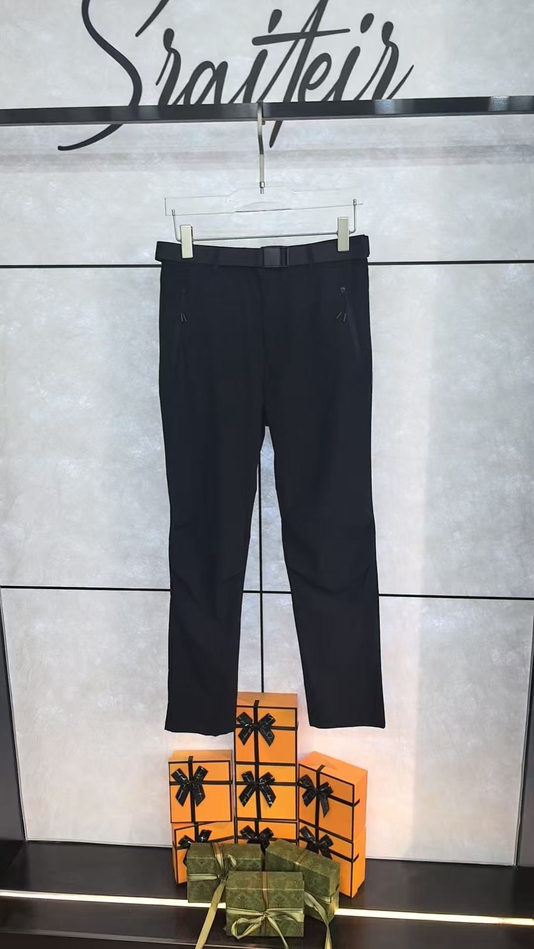 2025年N夏季新款时尚潮流百搭速干长裤冰凉感透气2