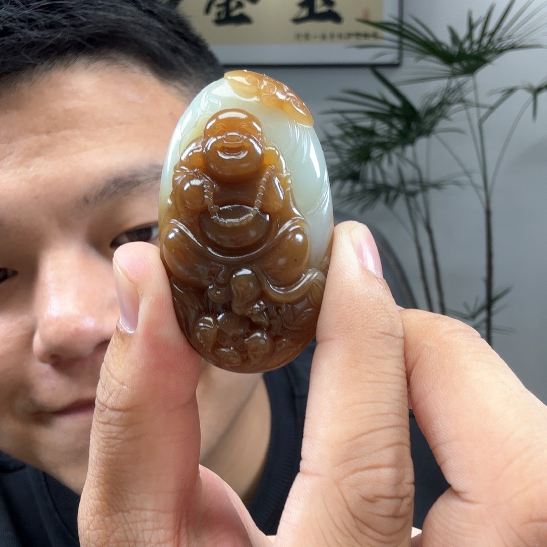 和田玉挂件未镶嵌