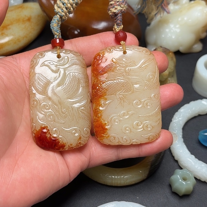 *****和田玉未镶嵌挂件