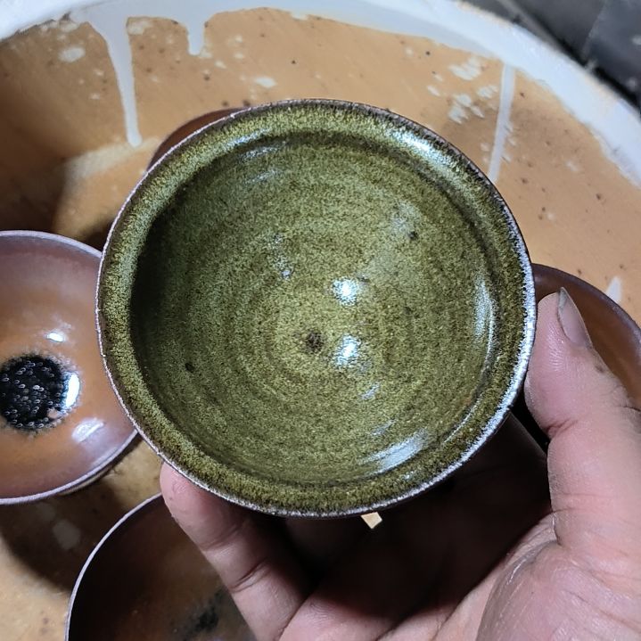 茶盏建窑建盏龙窑柴烧