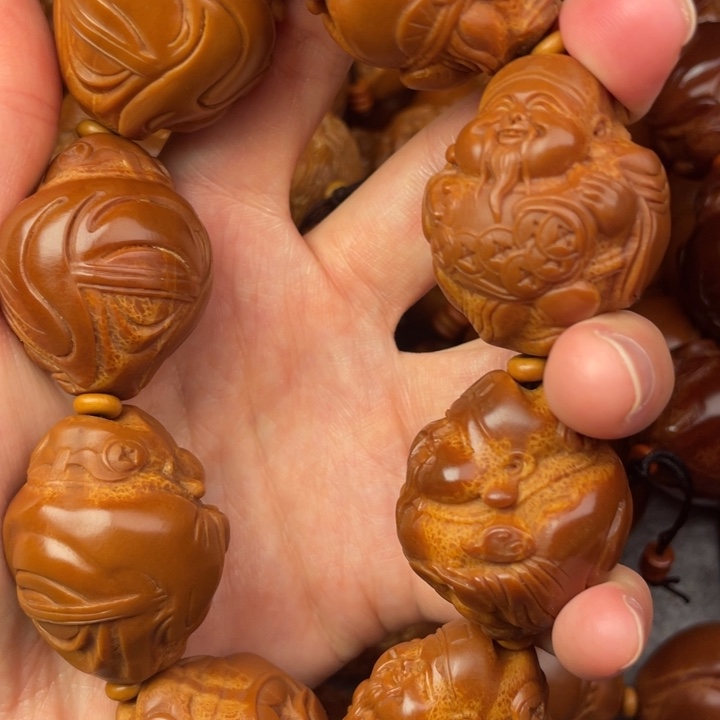 氢***康橄榄核吊坠橄榄核