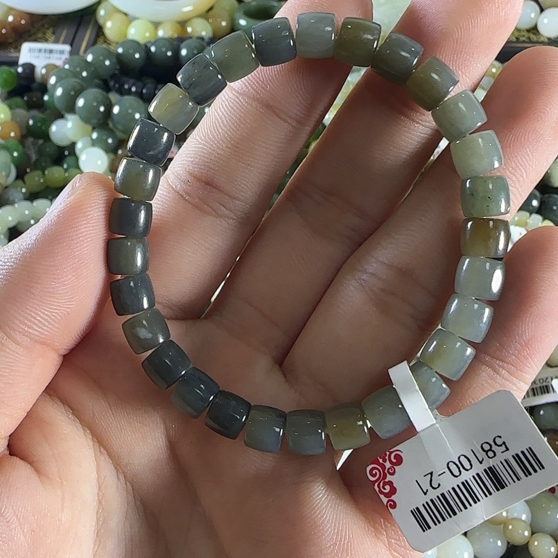 和田玉手链未镶嵌238