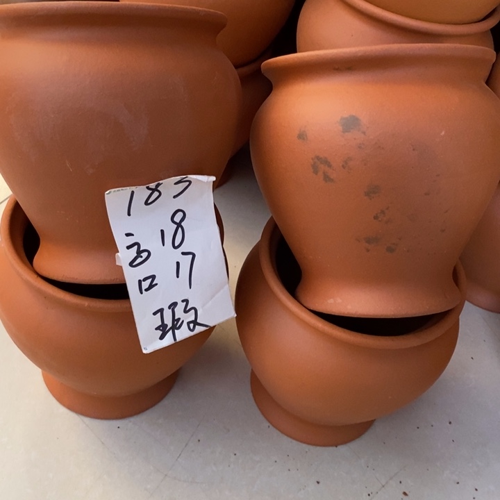 粗陶红陶绿植花盆183