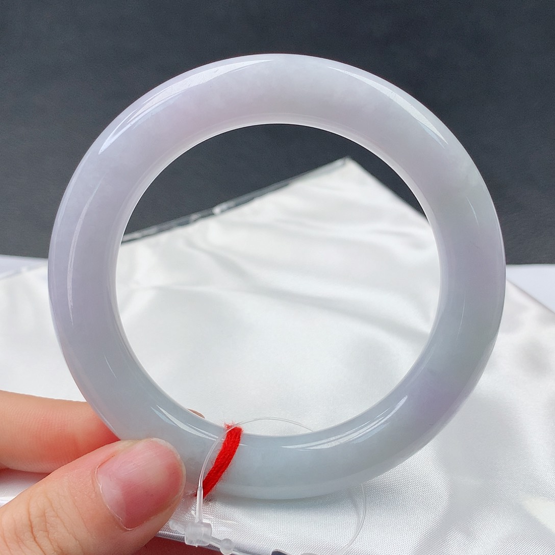 翡翠手镯未镶嵌96圆56