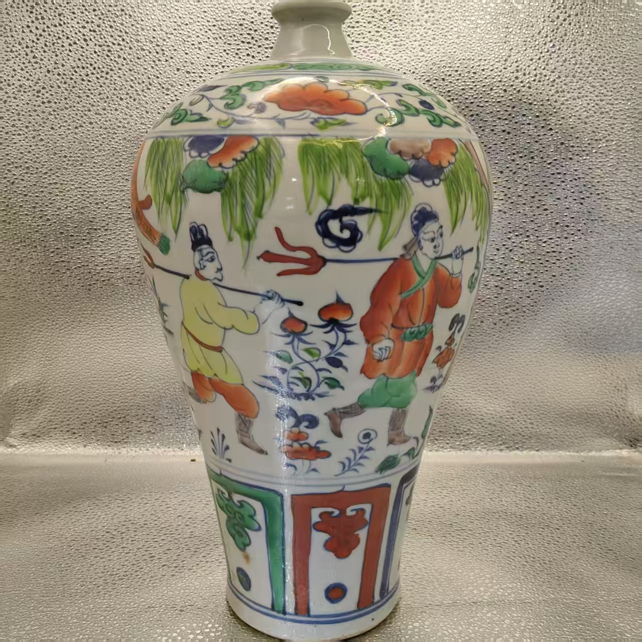 JY398/LL  五彩/赏瓶