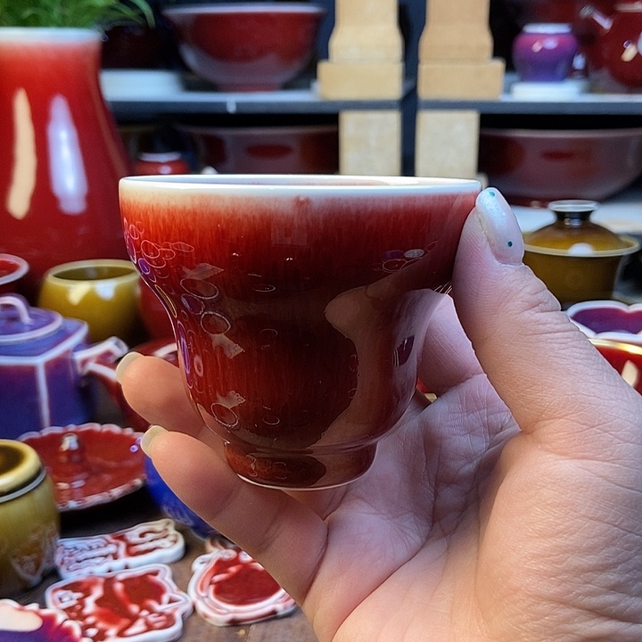陶瓷景德镇名陶坊原矿郎红