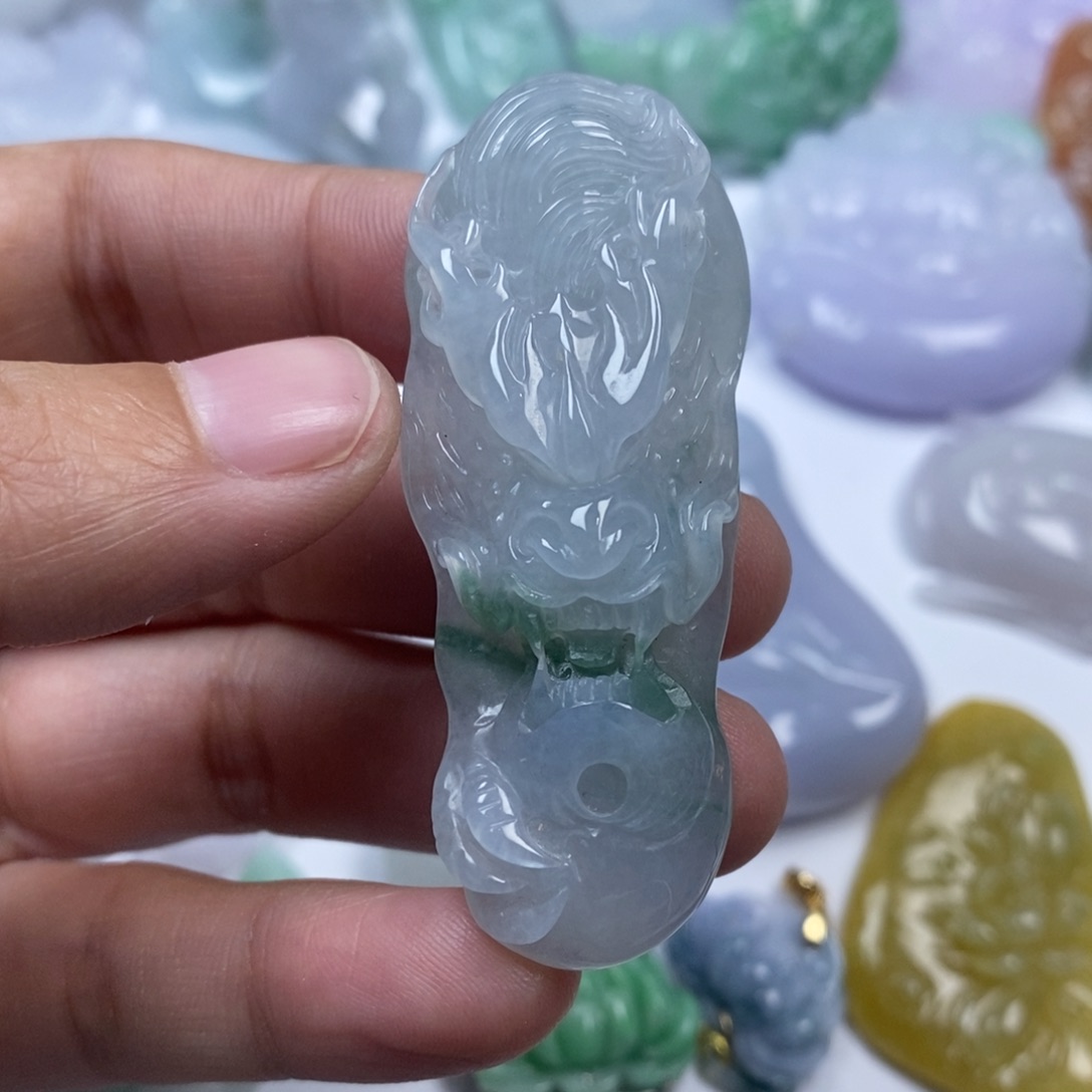 颈饰未镶嵌翡翠翡翠