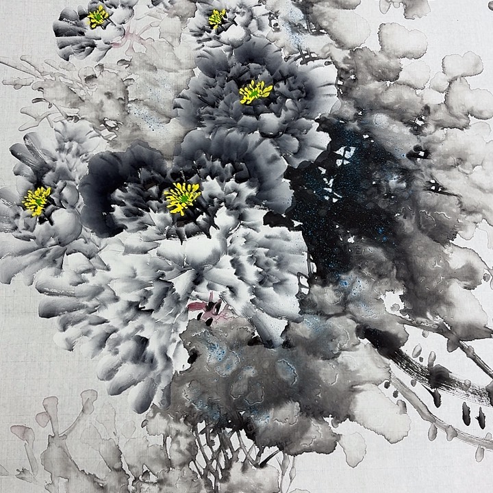 国画手绘国画作品