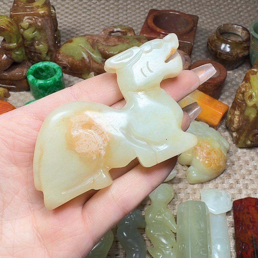 白玉菩提吊坠挂件