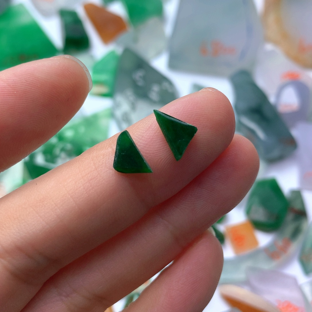 定制翡翠未镶嵌天然缅甸翡翠吊坠挂件