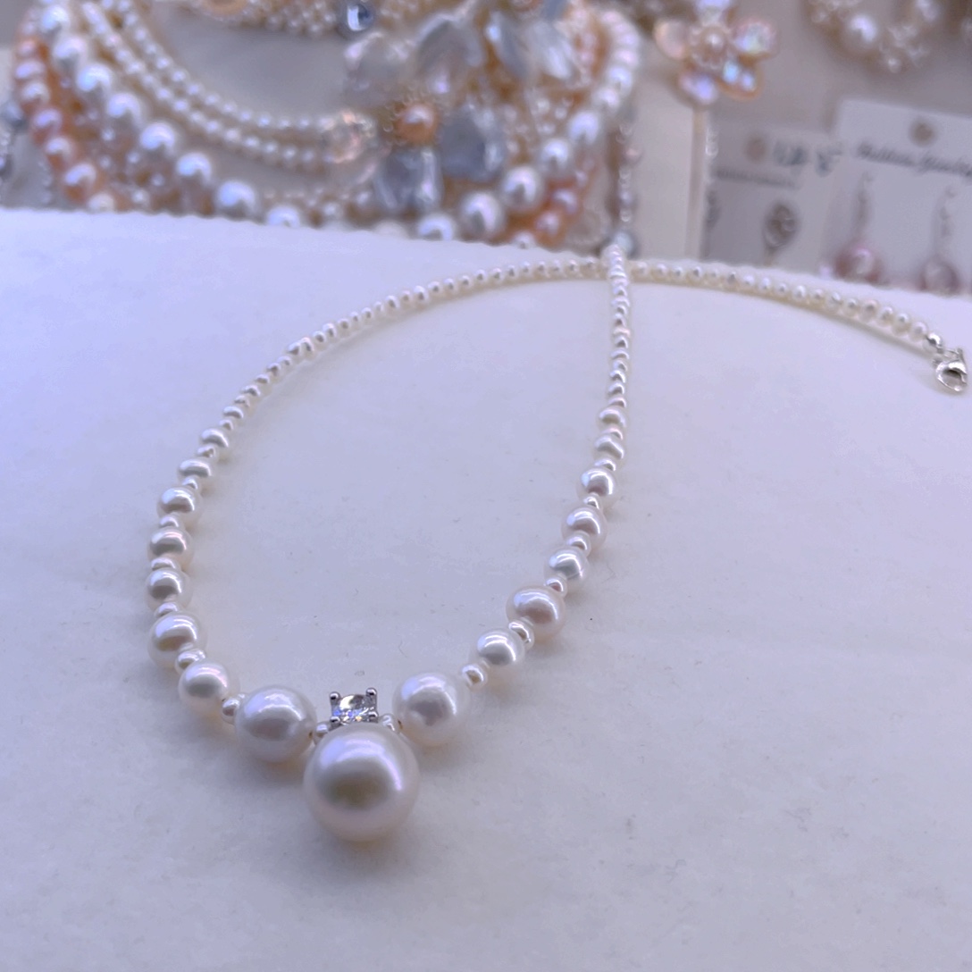 未镶嵌耳饰淡水珍珠