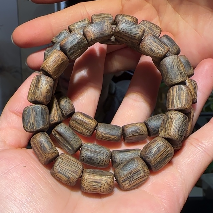 手串沉香张勺子手串12.5克多样性发其一