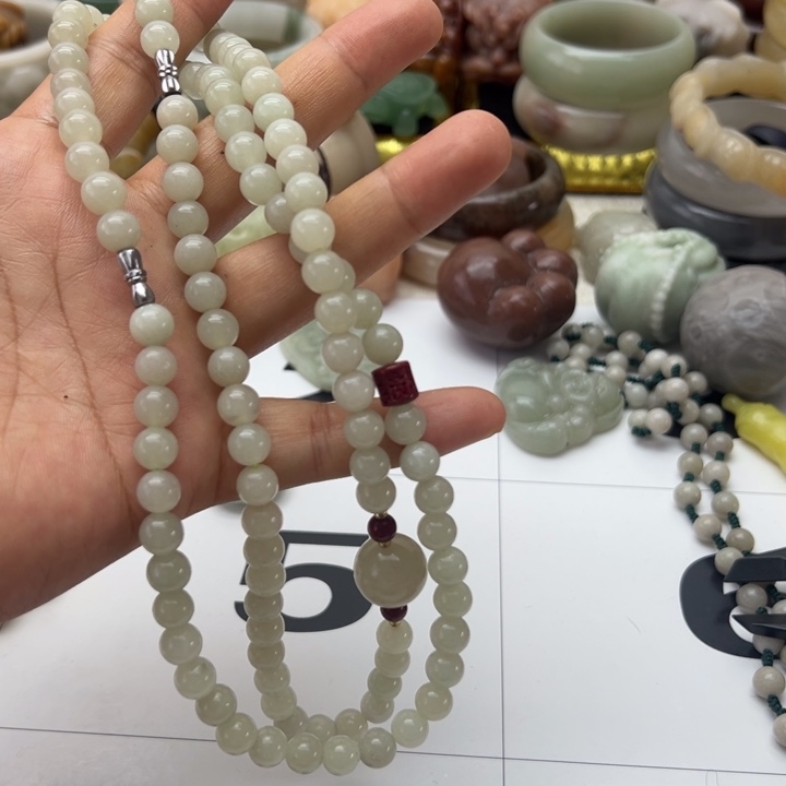 石英岩玉合金手镯