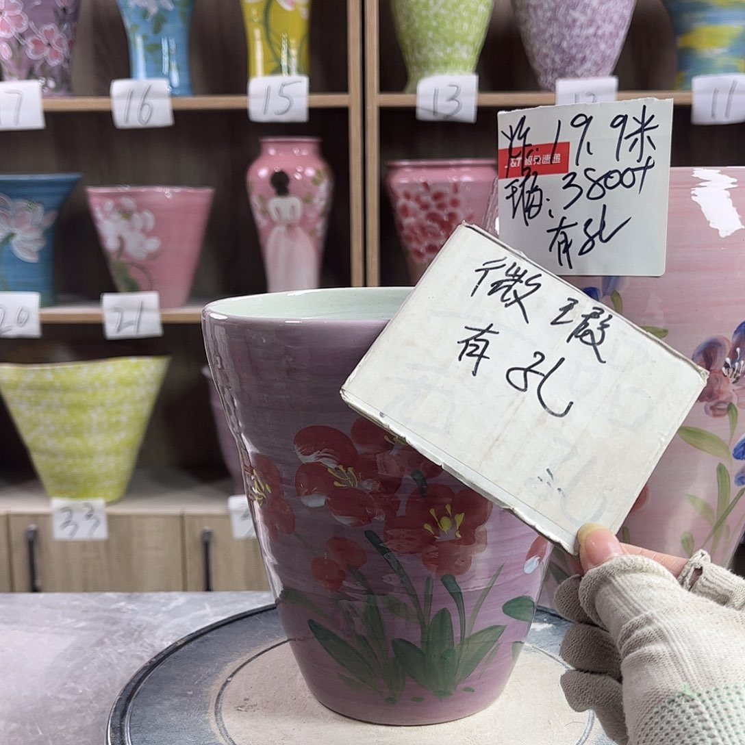 景德镇陶瓷花盆花盆