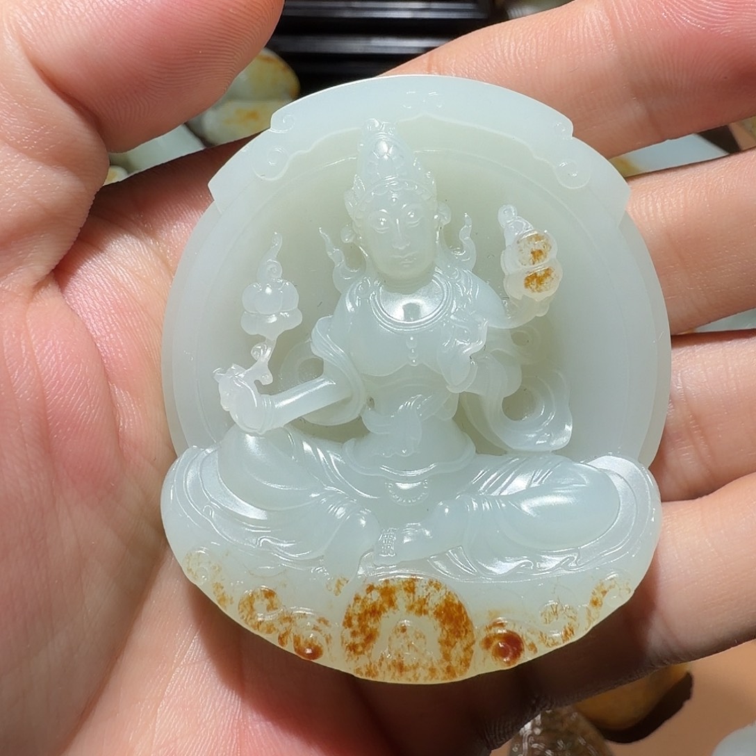 和田玉（糖玉）未镶嵌颈饰