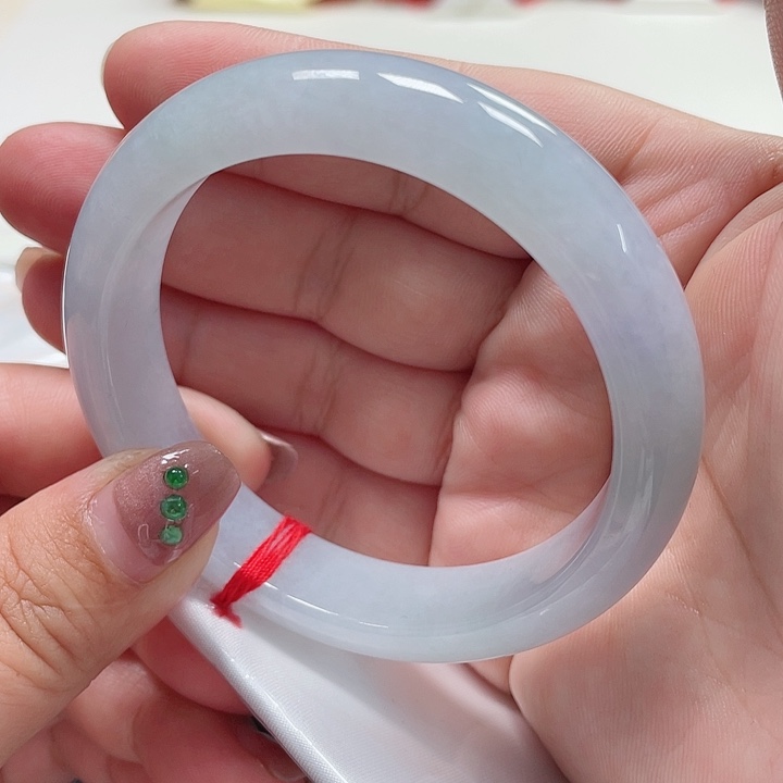 翡翠手镯未镶嵌缅甸翡翠手镯58圈