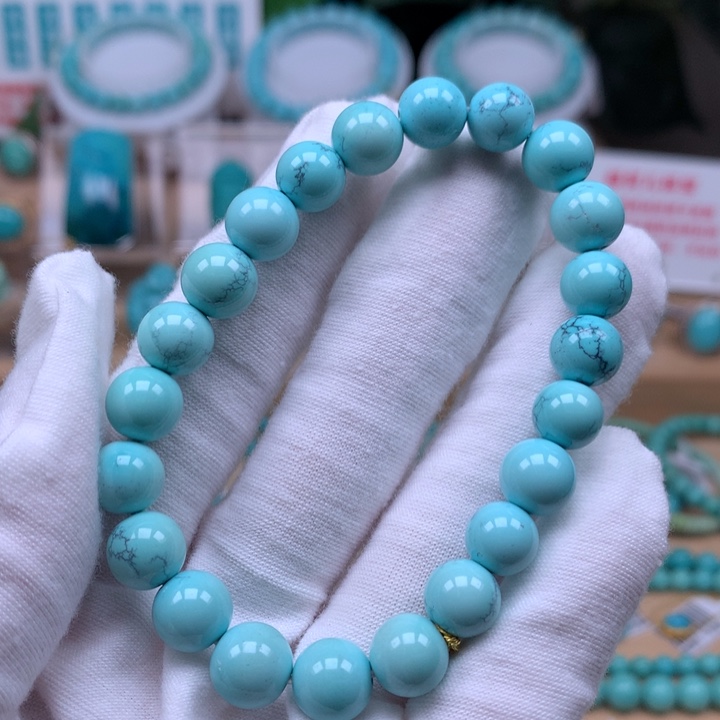 未镶嵌绿松石珠宝奇石