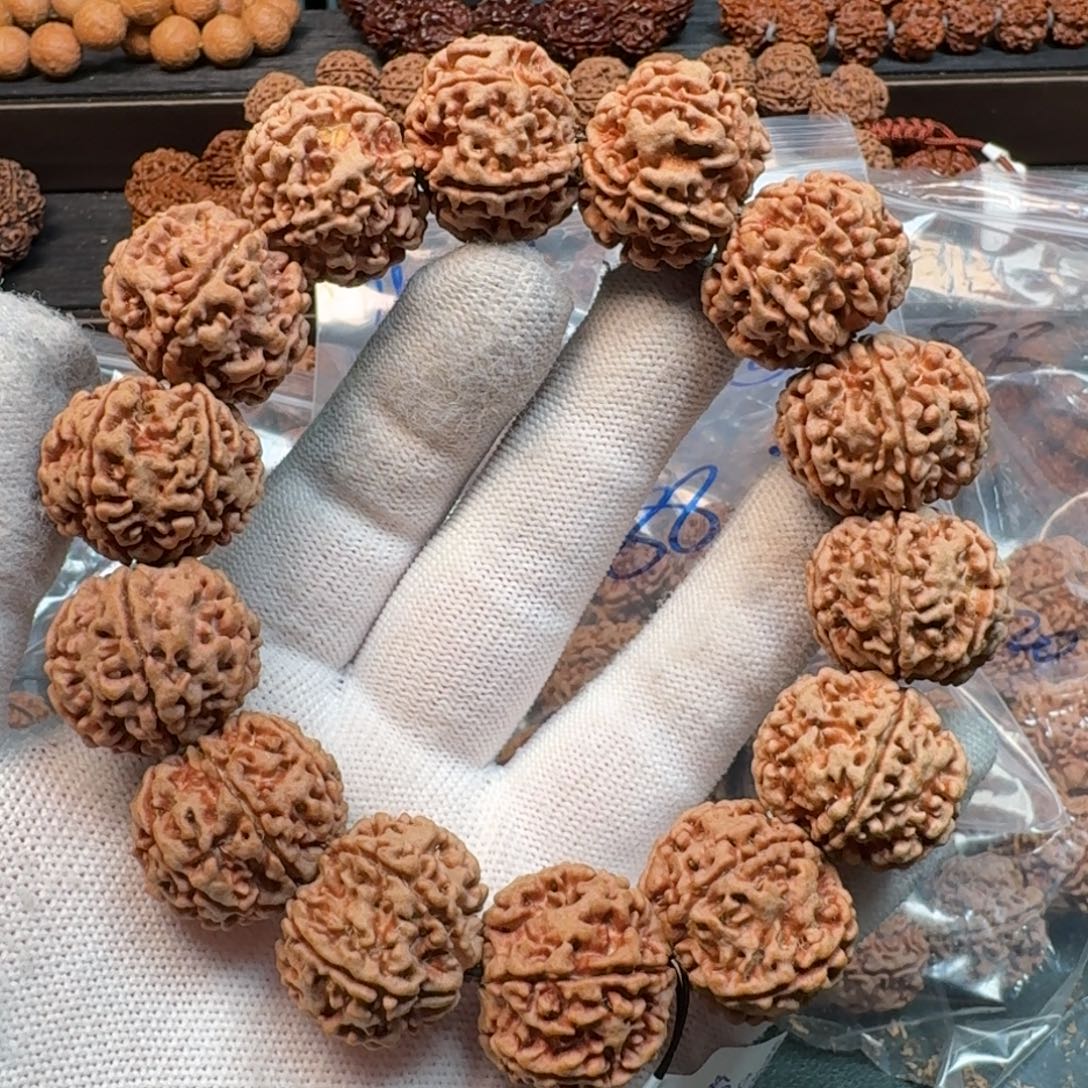 手串金刚菩提23荔枝纹六瓣