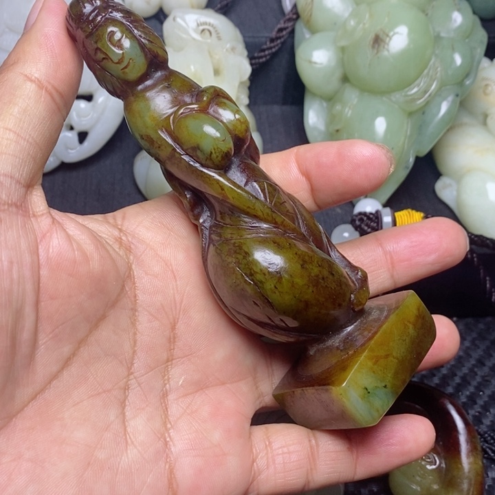 和田玉颈饰未镶嵌用****1