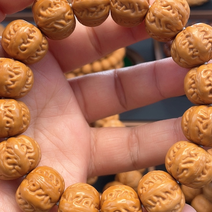 猴头核桃手串猴头