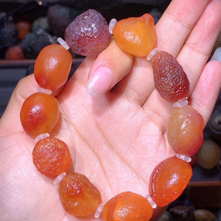 玛瑙/玉髓珠宝半成品未镶嵌