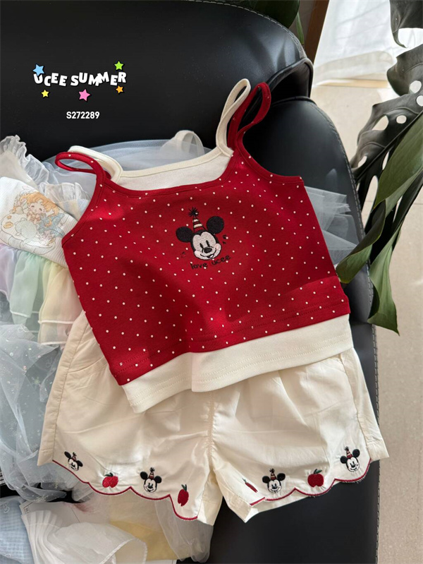 釉兮·26夏~ 米老鼠波点套装S272289（童装汉服）