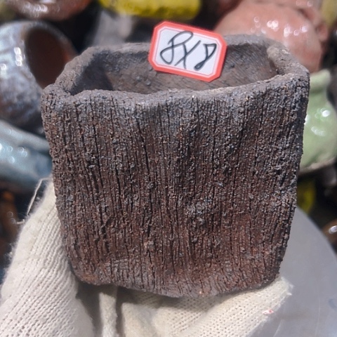 粗陶花盆手工花盆制作