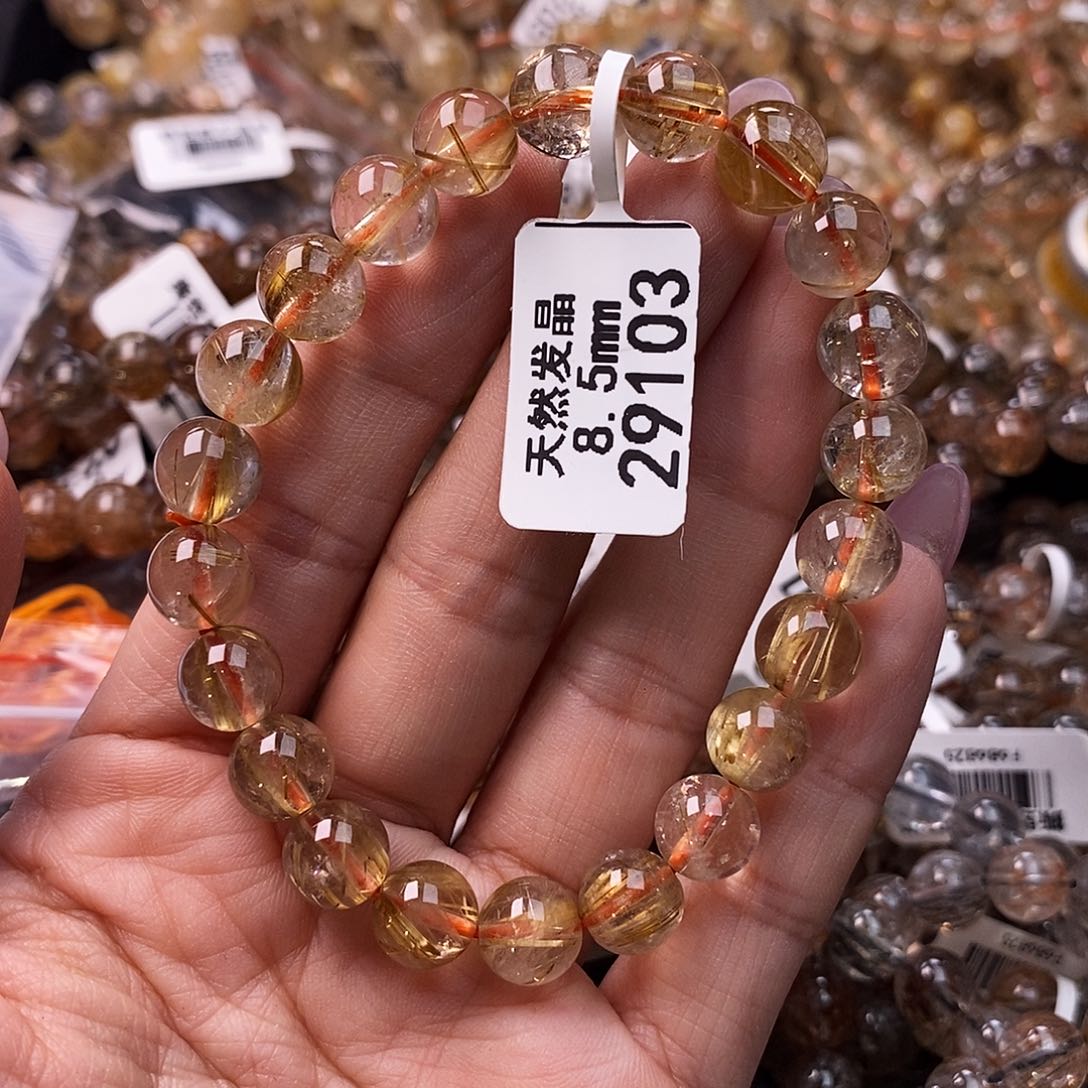 水晶手链未镶嵌水