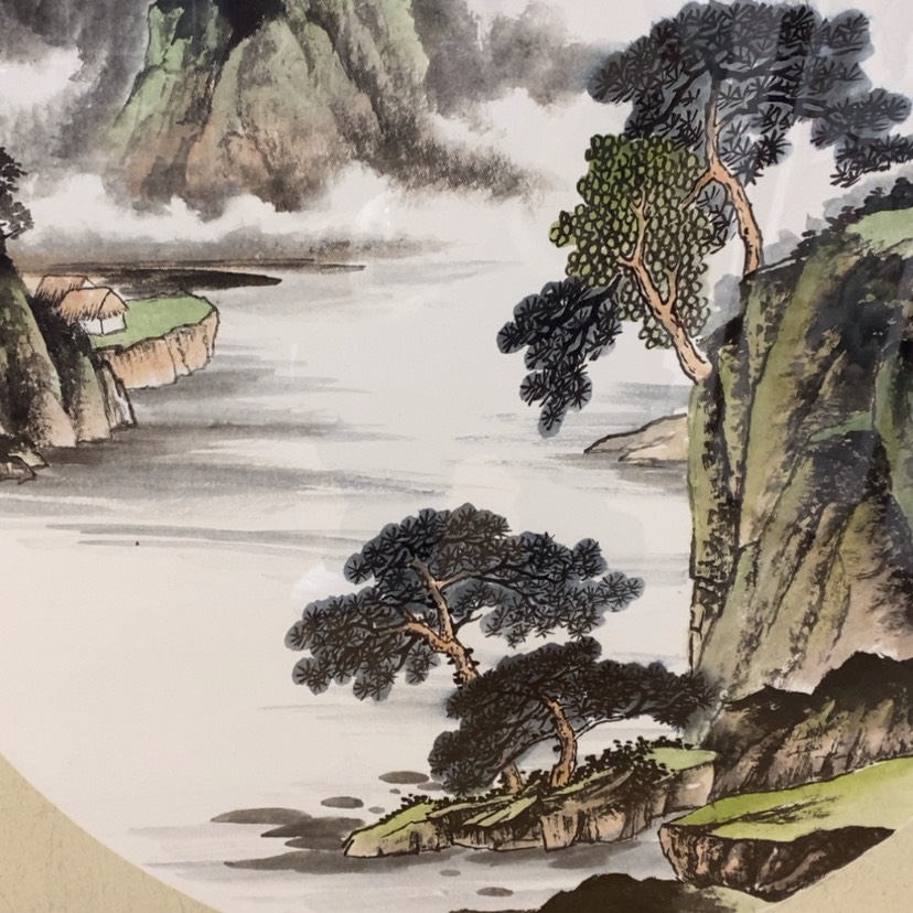 【闪购商品】国画手绘国画带框