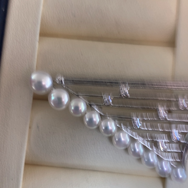 未镶嵌胸饰淡水珍珠