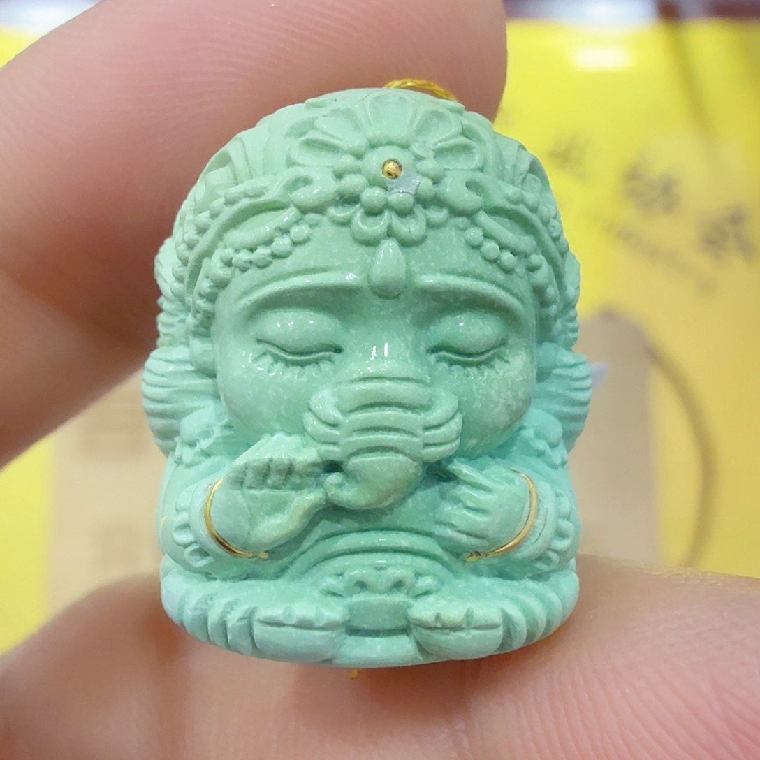 绿松石未镶嵌配饰