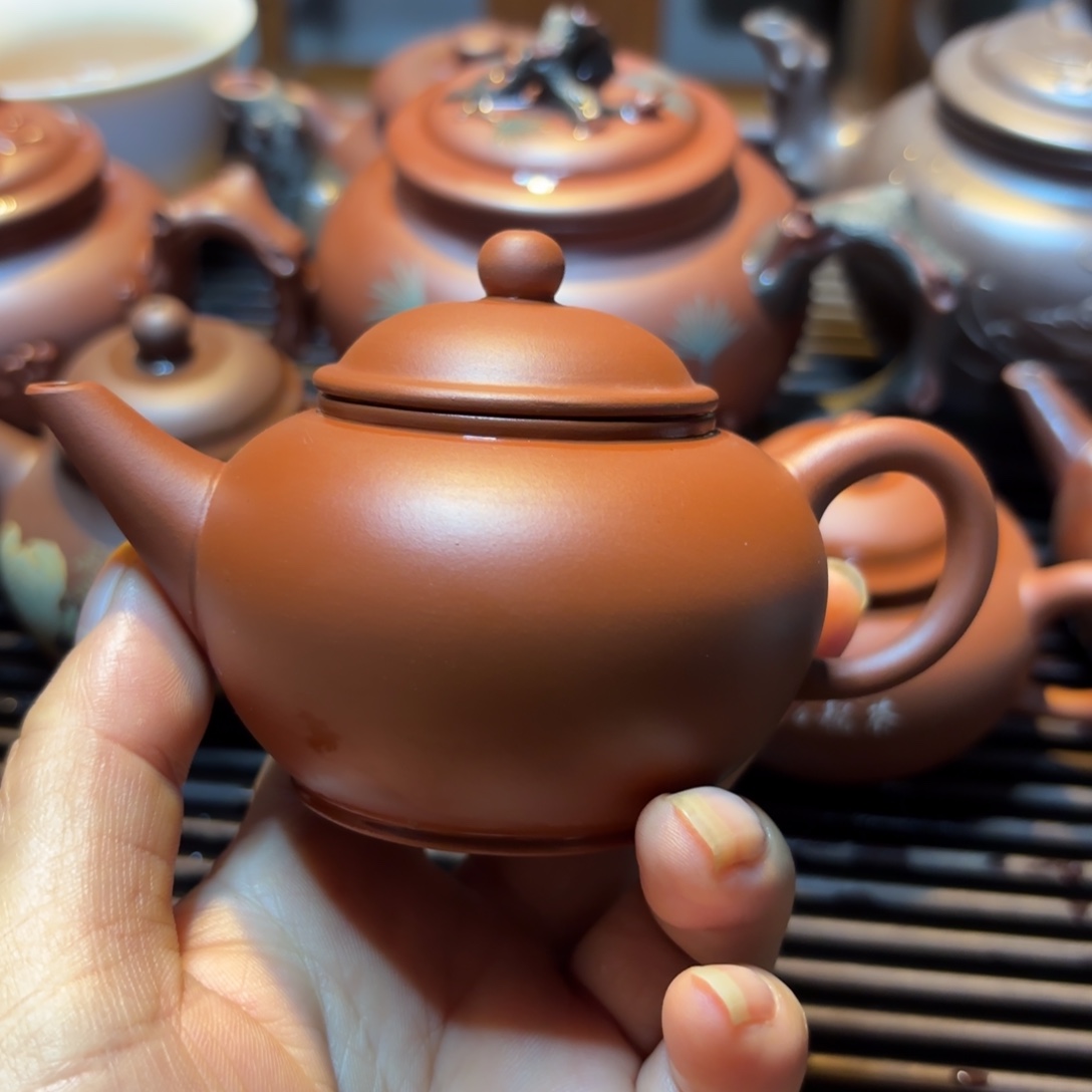 永***樂紫砂茶壶紫砂花茶和白莲花都在那里卖到