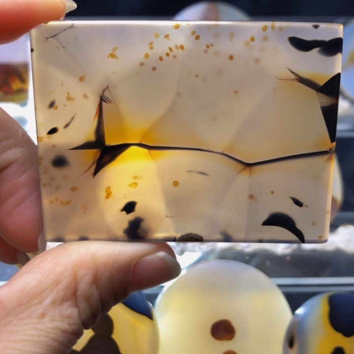 合金玛瑙/玉髓珠宝奇石108