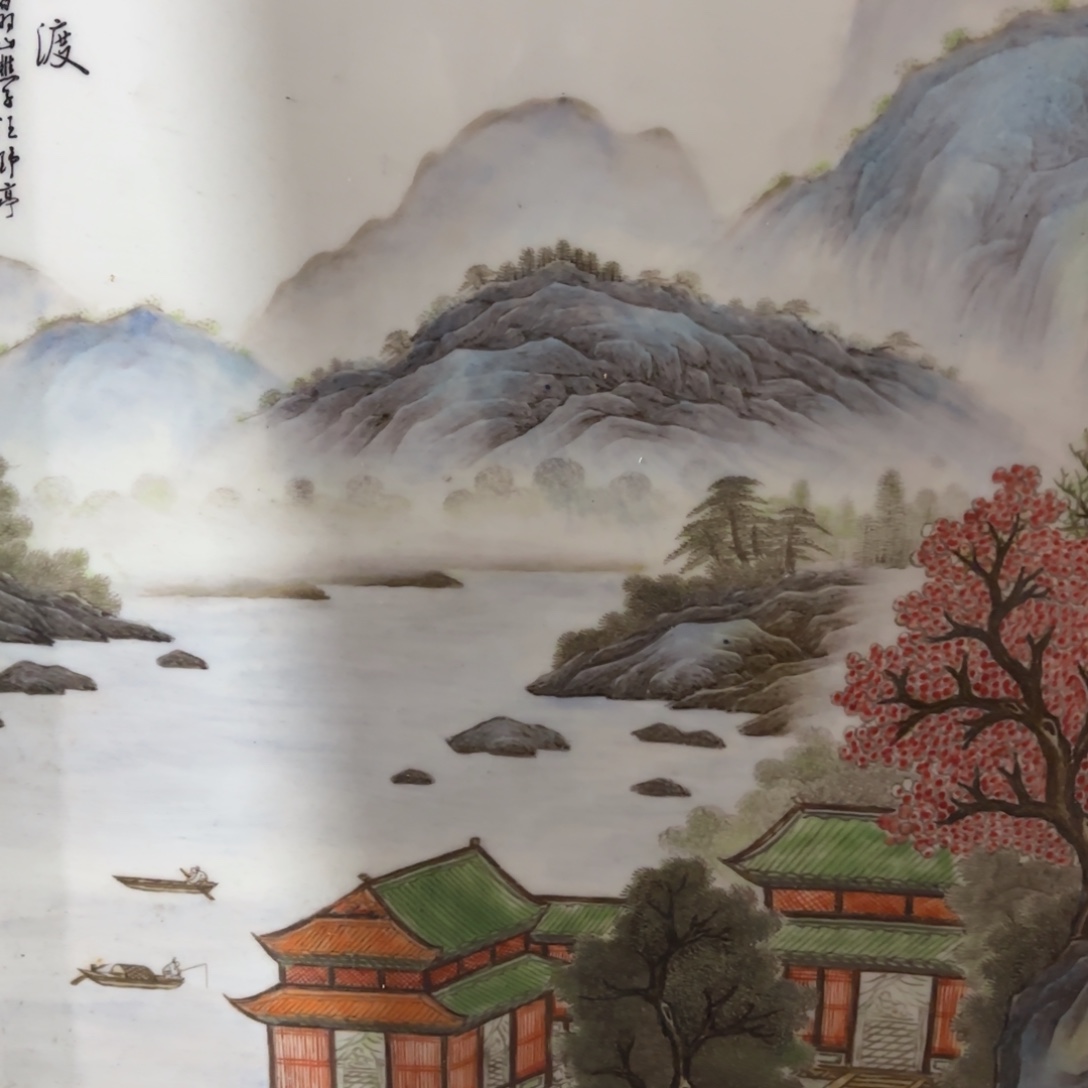 驼***铃瓷摆件精品高货工艺美术品细路摆件